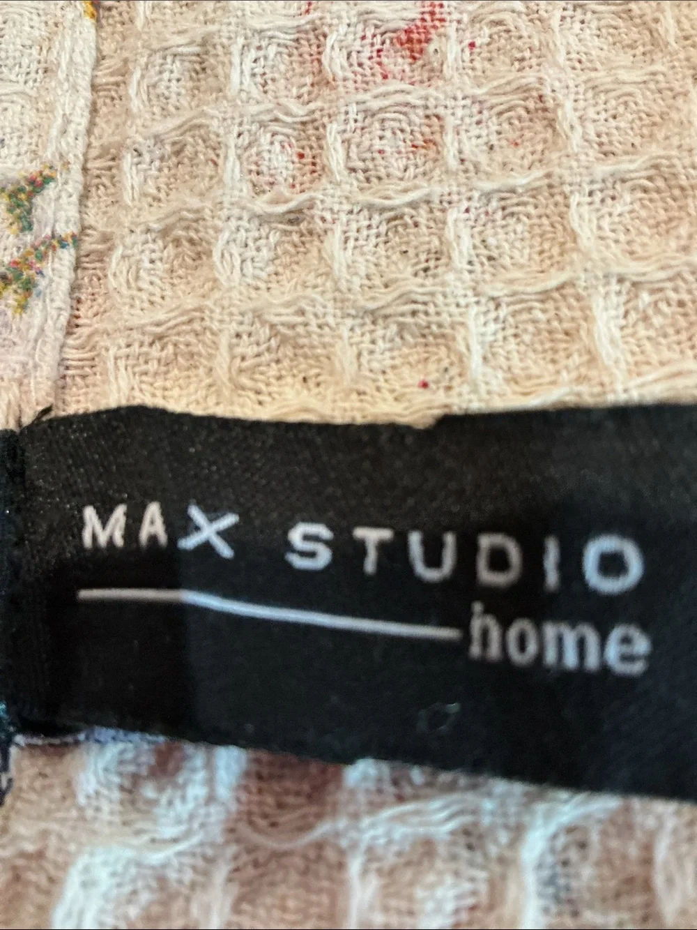 Max Studio Waffle Weave Kitchen Towels - Set of 3